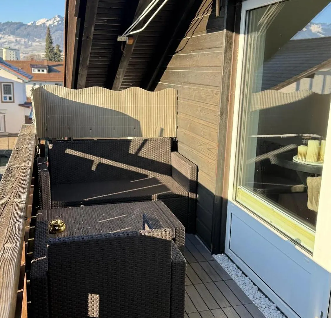 Ferienwohnung Mit Sonnigen Balkon Und Berg Blick Im Allgaeu Sonthofen Apartment